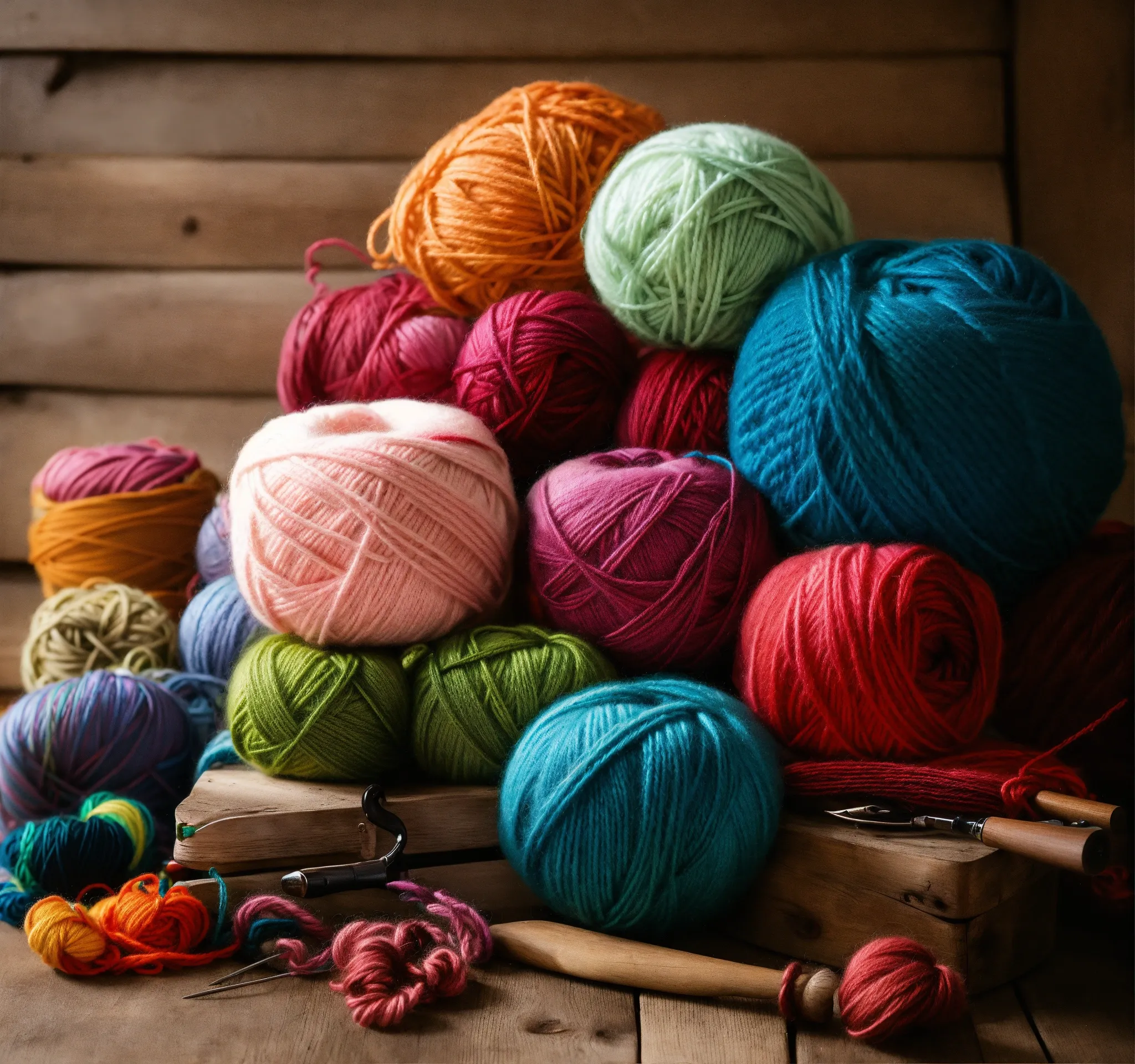 Set of botanical inks in glass bottles