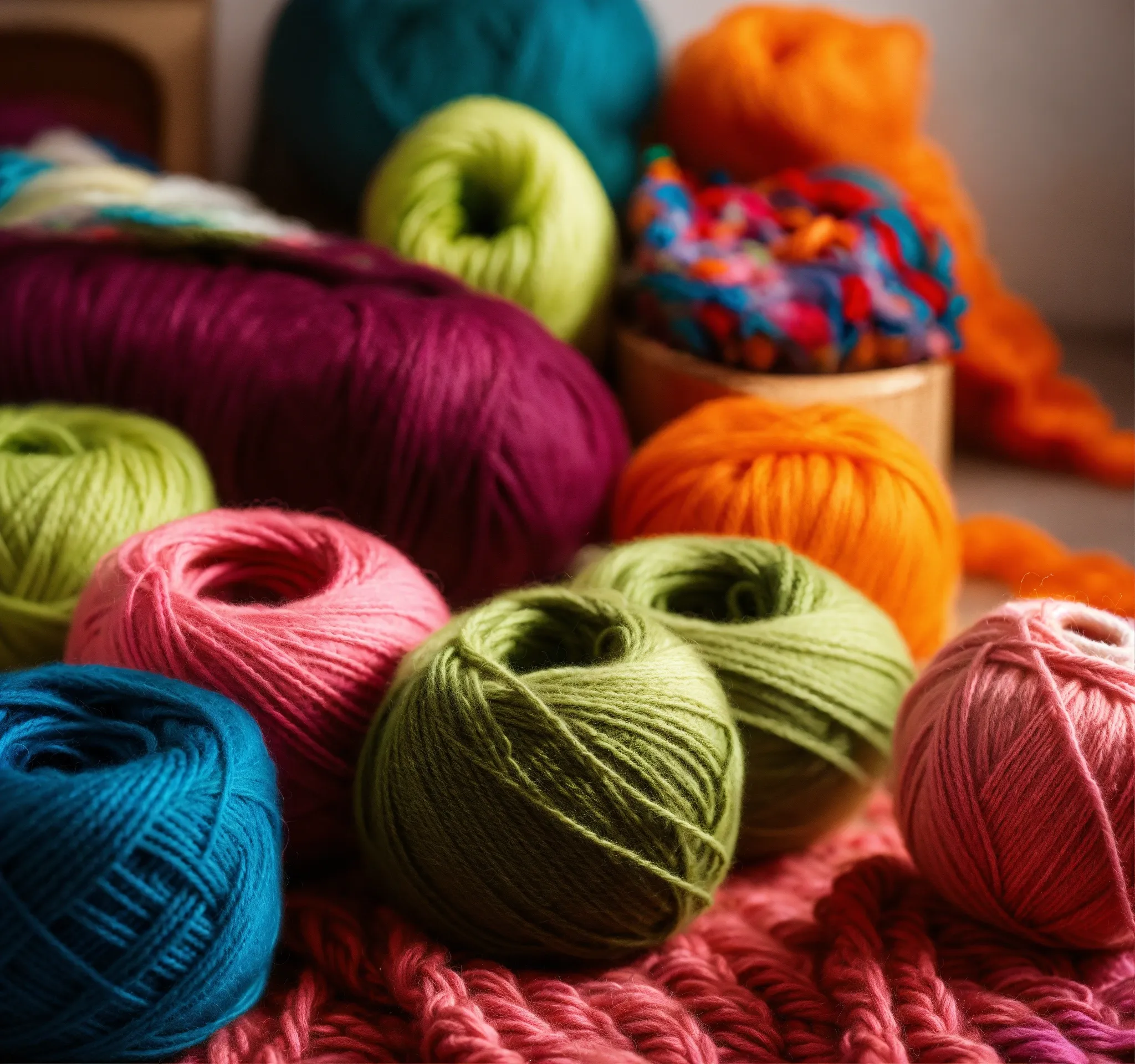 Handcrafted wooden weaving loom