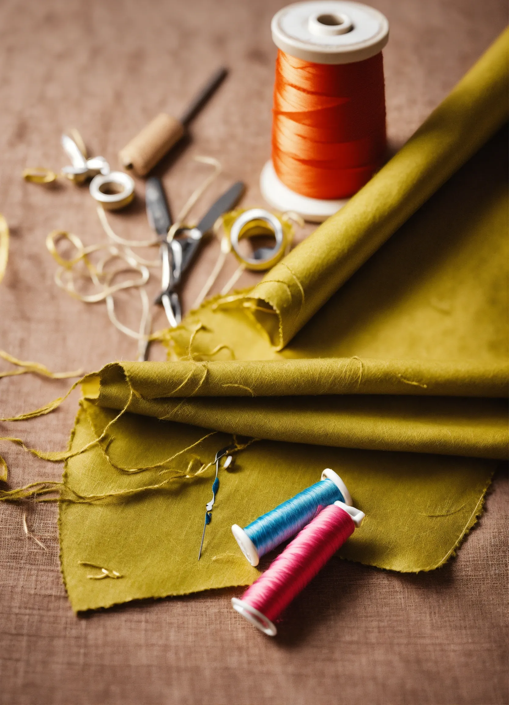 Beeswax candles in recycled glass containers